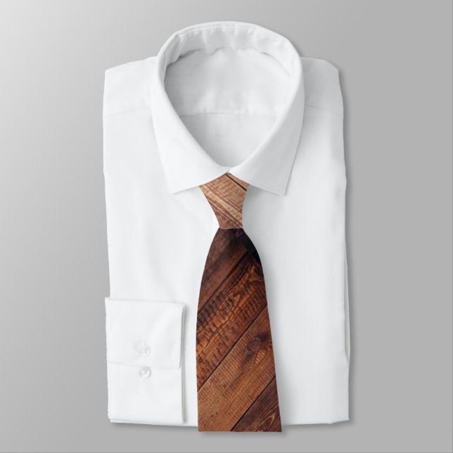 Wood-look Tie (Tied)