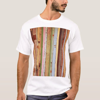 Wood Material: Vintage Wallpaper Texture T-Shirt