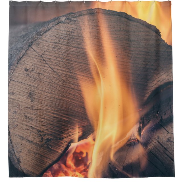 Wood on fire (Front)