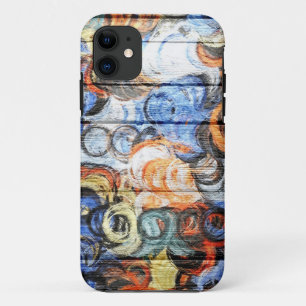 Wood Pastel Painting #2 iPhone 11 Case