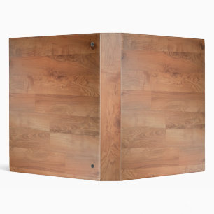Wood Pattern Avery Binder