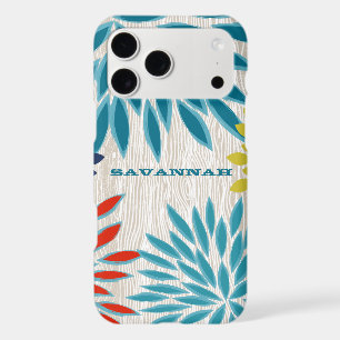 Wood Pattern Chrysanthemum Floral Personalized