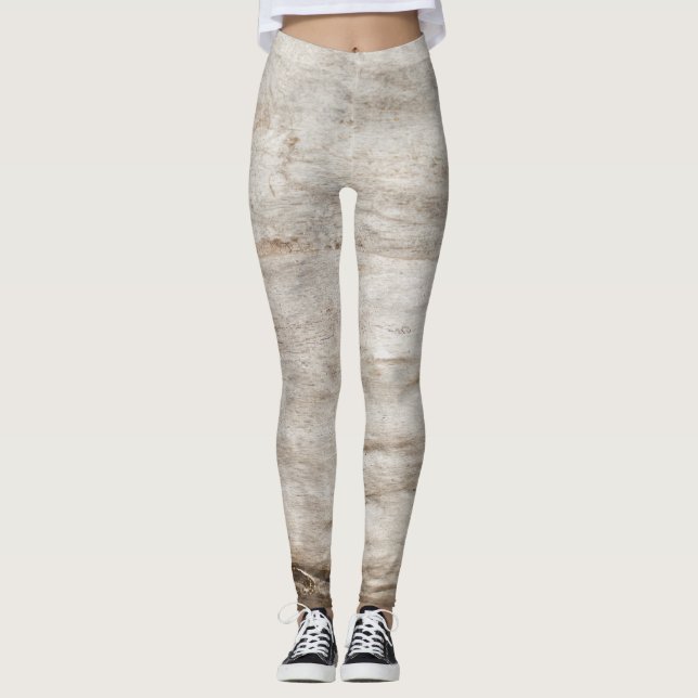Wood pattern leggings (Front)