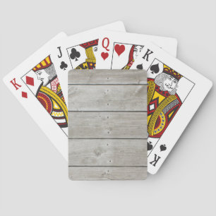 Wood Pattern Playing Cards