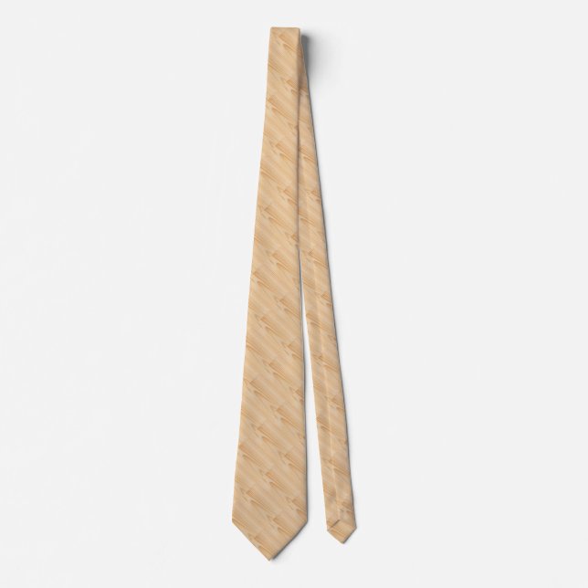 Wood plank pattern tie (Front)