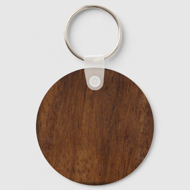Wood Plank Plain Texture Lumber Keychain (Front)