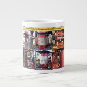 Wood refinery large coffee mug