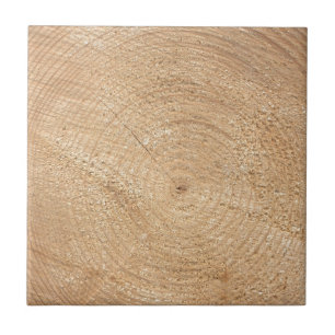 Wood rings tile