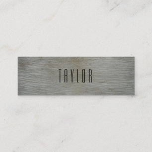 wood rustic paint vintage metal business card
