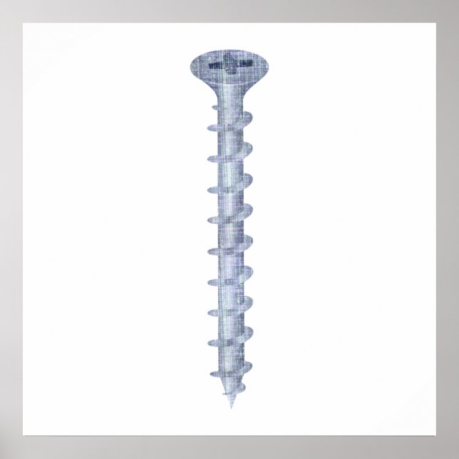 Wood Screw Poster (Front)