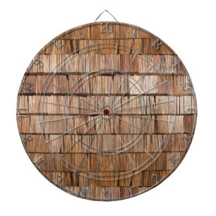 Wood Shingle Dartboard