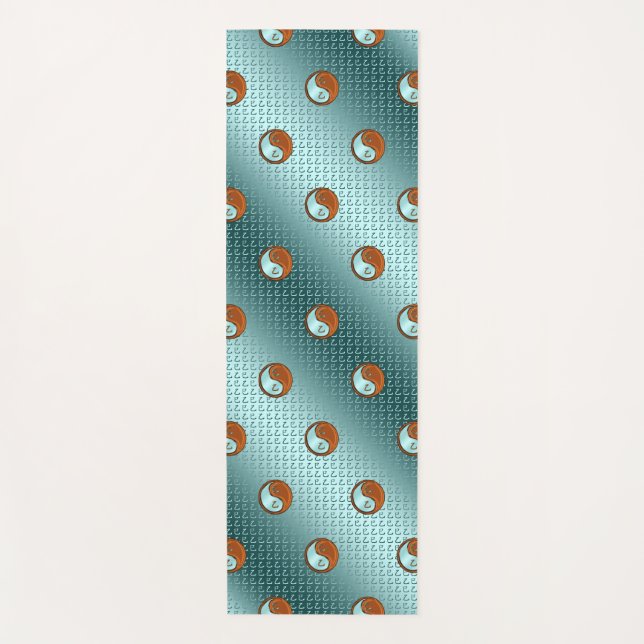 Wood Snake Yoga Mat (Front)