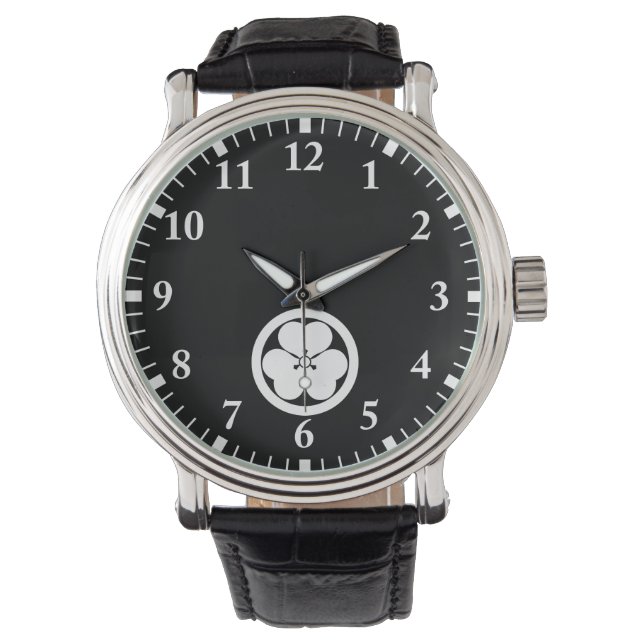 Wood sorrel in circle watch (Front)