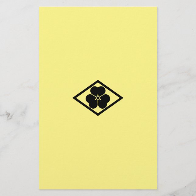 Wood sorrel in rhombus (Front)