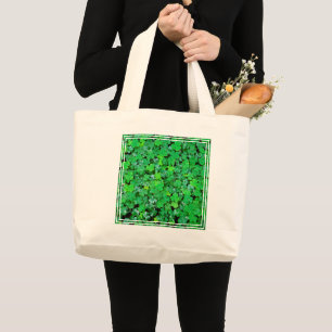 Wood Sorrel In Spring Large Tote Bag