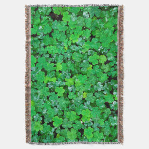 Wood Sorrel In Spring Throw Blanket