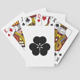 Wood sorrel playing cards