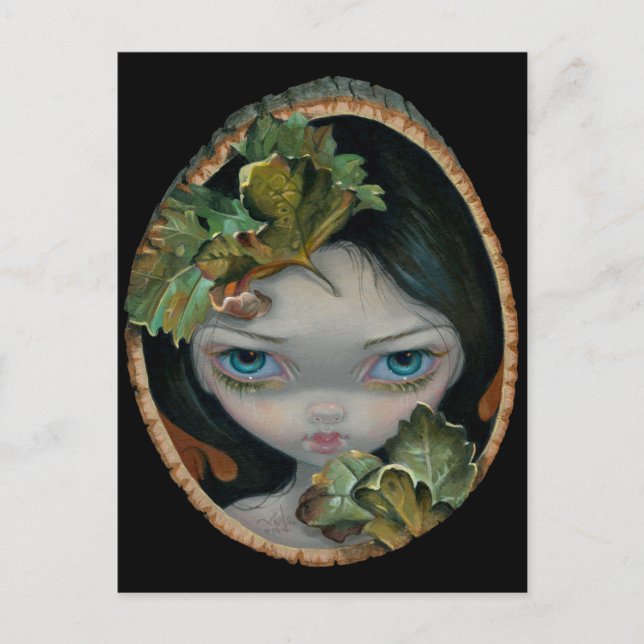 "Wood Sprite 1" Postcard (Front)