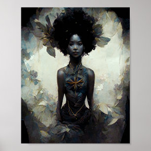 Wood Sprite Fae Fairy Fantasy Art Poster