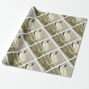 Wood Stork by Audubon Wrapping Paper
