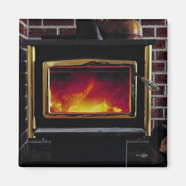 Wood stove magnet (Front)