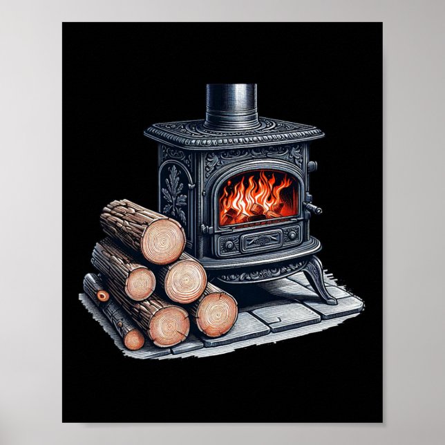 Wood Stove  Poster (Front)