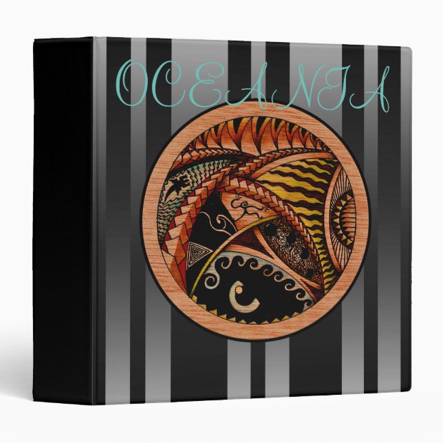 Wood Tattoo Binder (Front/Spine)