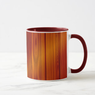 Wood Teak Mug