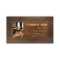 Wood Textile Business Card
