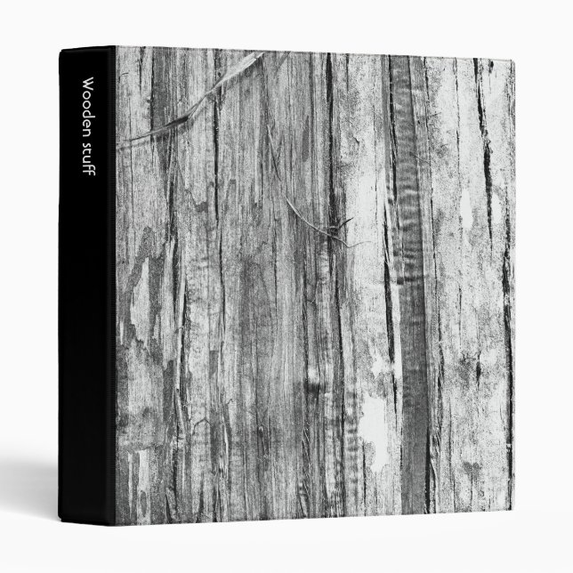 Wood Texture Binder (Front/Spine)