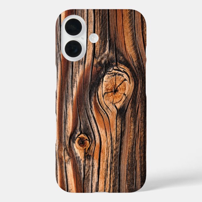Wood Texture Cool Unique Case-Mate iPhone Case (Back)