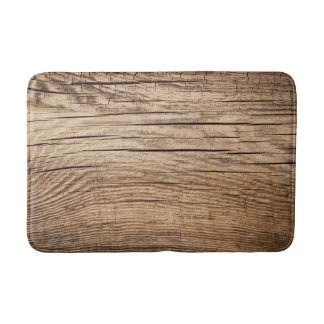 Wood Texture For Background With Natural Patterns Bath Mat
