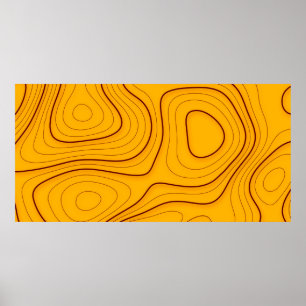 Wood texture, linear abstraction backgroundabstrac poster