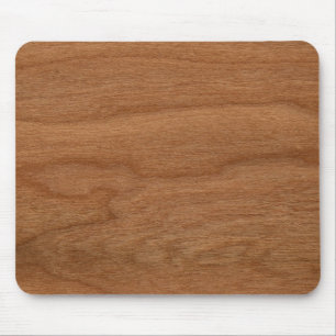 Wood texture mouse pad