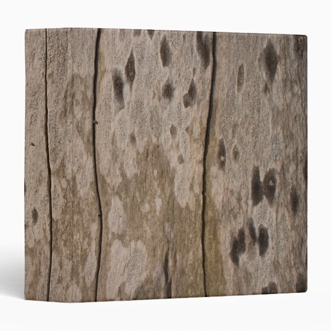 Wood Texture Print Binder (Front/Spine)