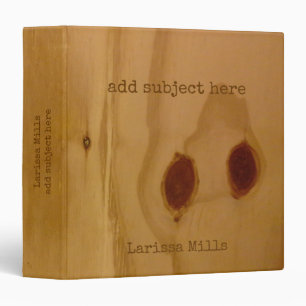 wood texture to add subject and name binder