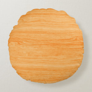 wood texture with natural patternwood,aged,antique round pillow