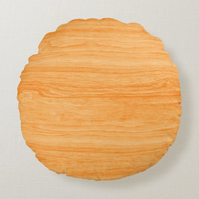 wood texture with natural patternwood,aged,antique round pillow (Front)