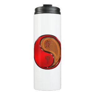 Wood Tiger Thermal Tumbler