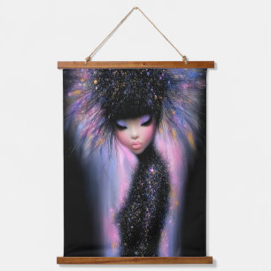 Wood topped Tapestry Cosmic Diva Stellar Glow