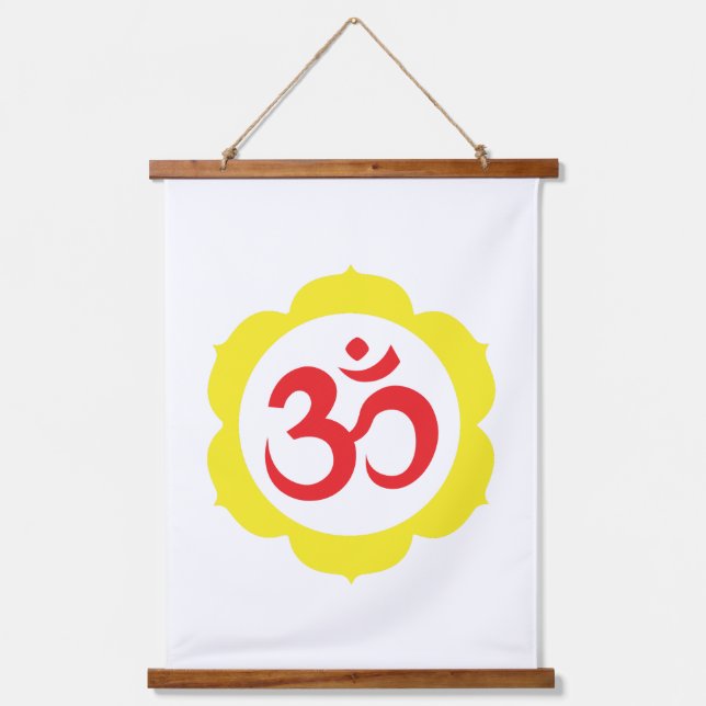 Wood Topped Wall Tapestry (Front)