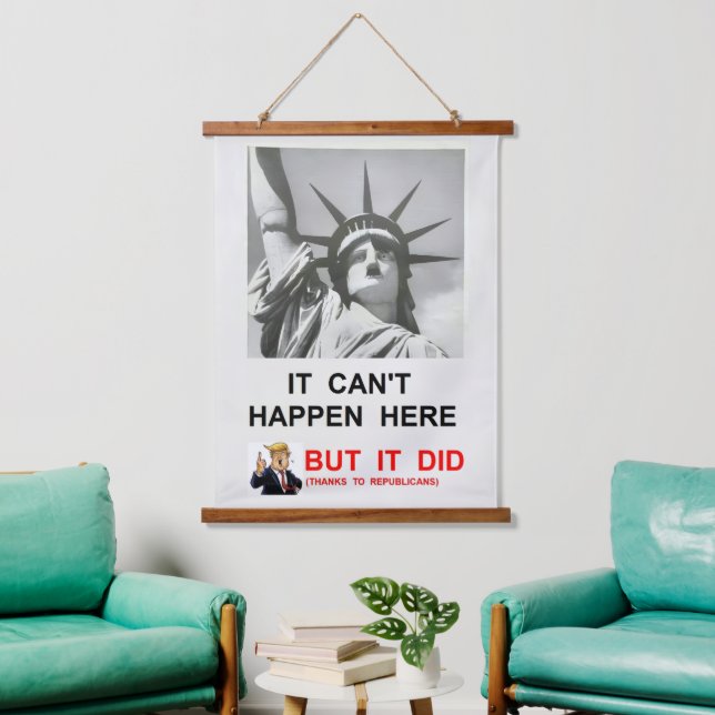 Wood Topped Wall Tapestry (Living Room)