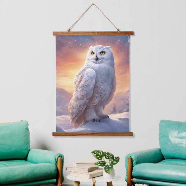 Wood Topped Wall Tapestry (Living Room)