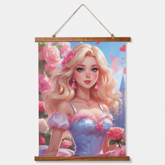 Wood Topped Wall Tapestry (Front)