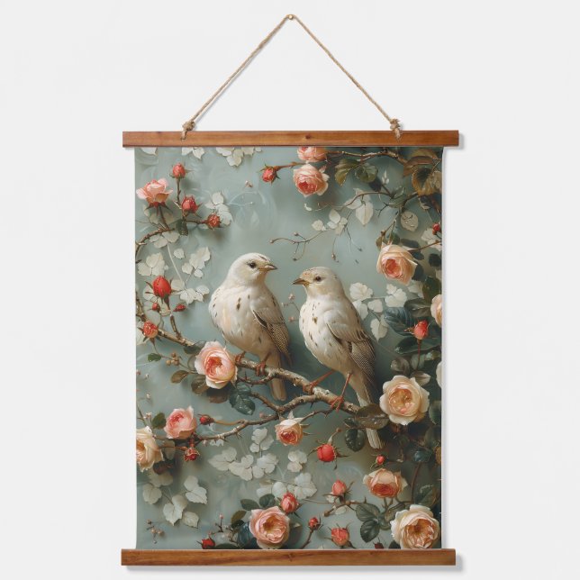 Wood Topped Wall Tapestry (Front)