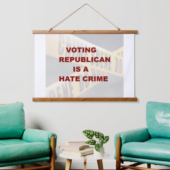 Wood Topped Wall Tapestry (Living Room)