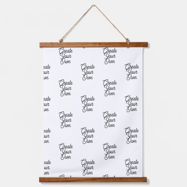 Wood Topped Wall Tapestry (Front)