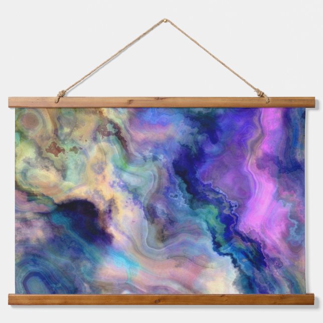 Wood Topped Wall Tapestry (Front)