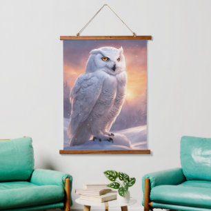 Wood Topped Wall Tapestry