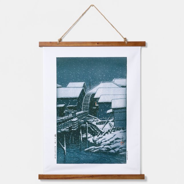 Wood Topped Wall Tapestry (Front)